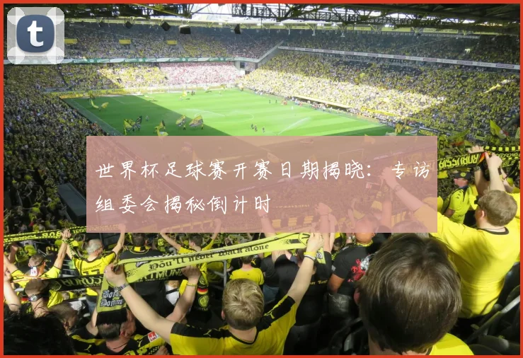 世界杯足球赛开赛日期揭晓:专访组委会揭秘倒计时